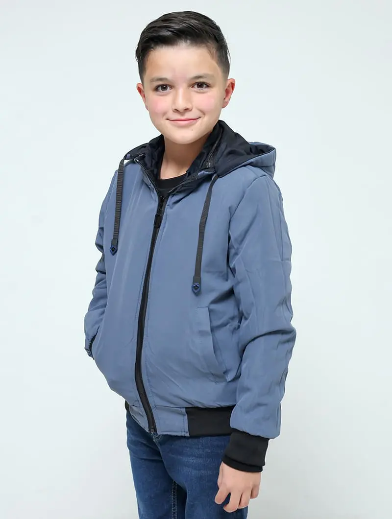 Blouson double-face garçon